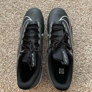 Nike Vapor Edge Shark 2 Men's Football Cleats Size 13 Black